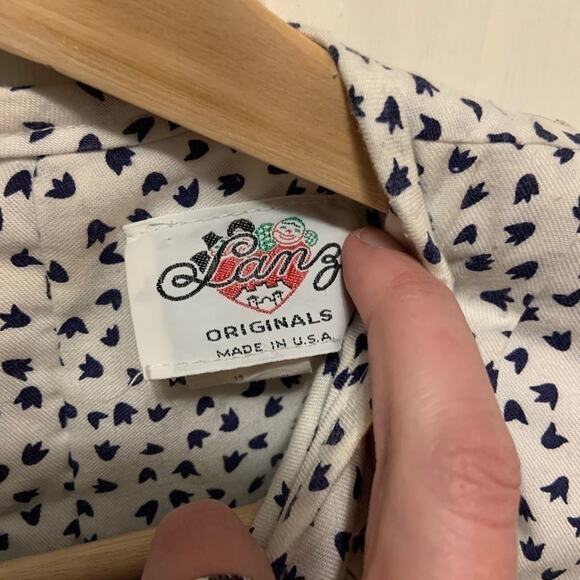 Vintage lantz 80s dress! Gorgeous! - Picture 2 of 4